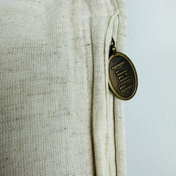 Pier 1 Imports Embroidered Floral Throw Pillow Boho Removable Cover Blue Decor - Picture 6 of 8